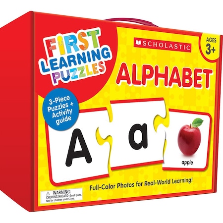 Scholastic First Learning Puzzles - Alphabet 9781338630503